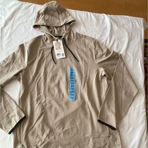 NWT Member’s Mark Tan Luxe Hoodie, Sz L